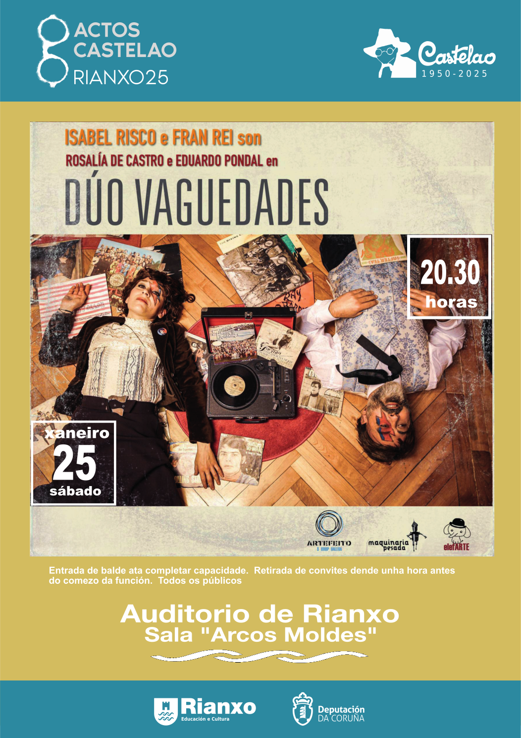 TEATRO: Dúo Vaguedades