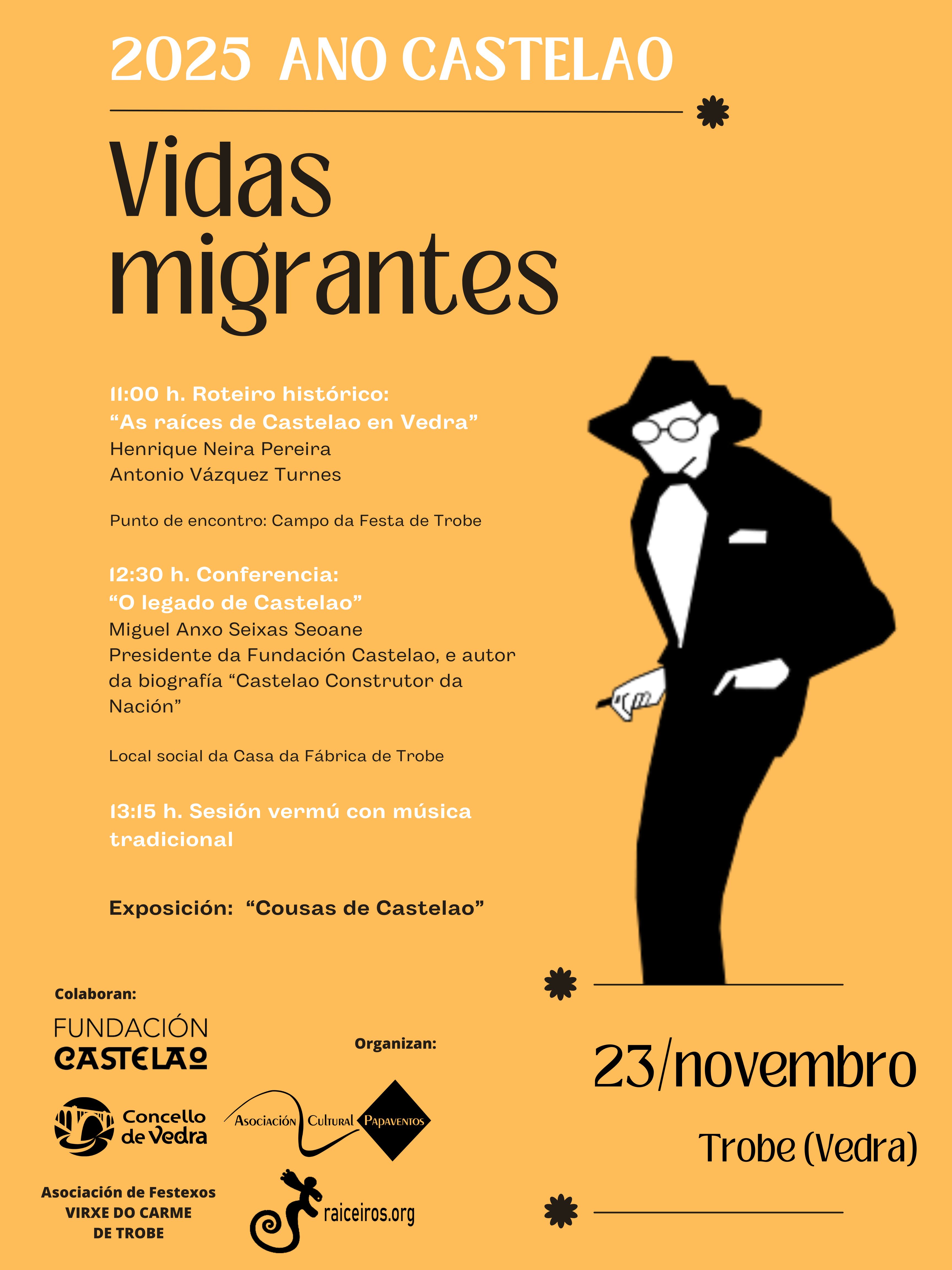 O legado de Castelao. Conferencia de Miguel Anxo Seixas en Vedra.