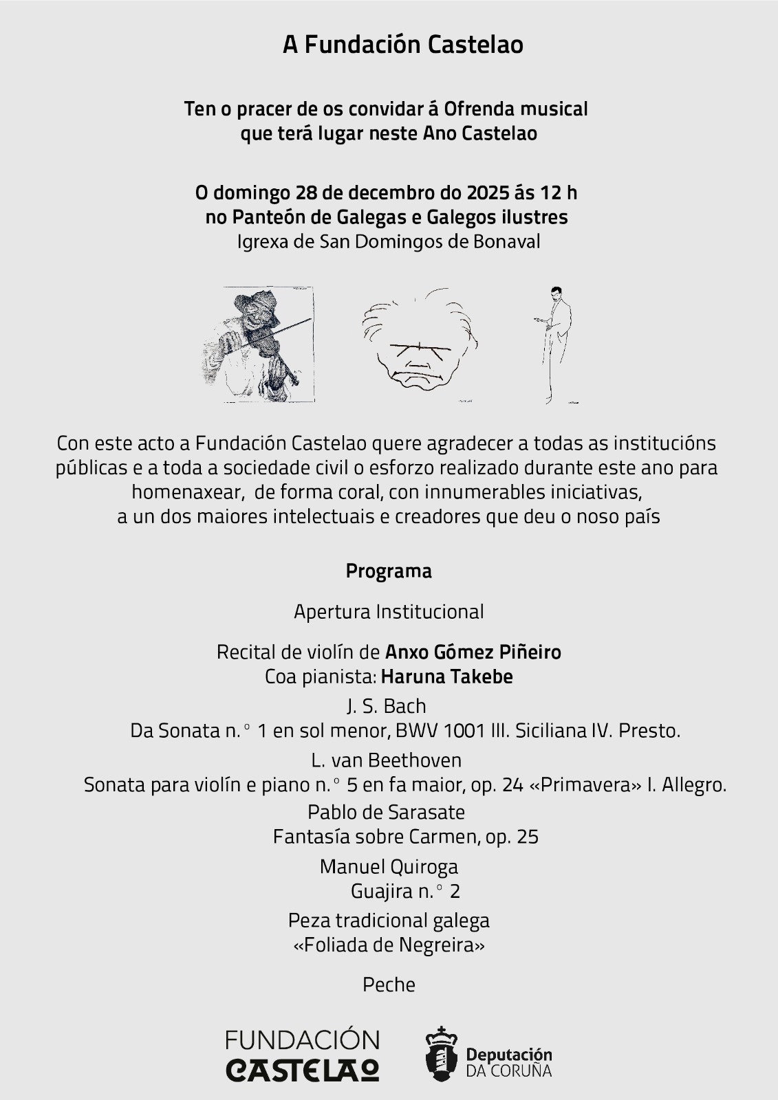 Ofrenda Musical a Castelao